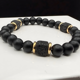 Strength Black Lava Bracelet – Grounded Power Edition