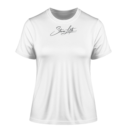 Punk Neon Teddy - Fitted Ladies Organic Shirt