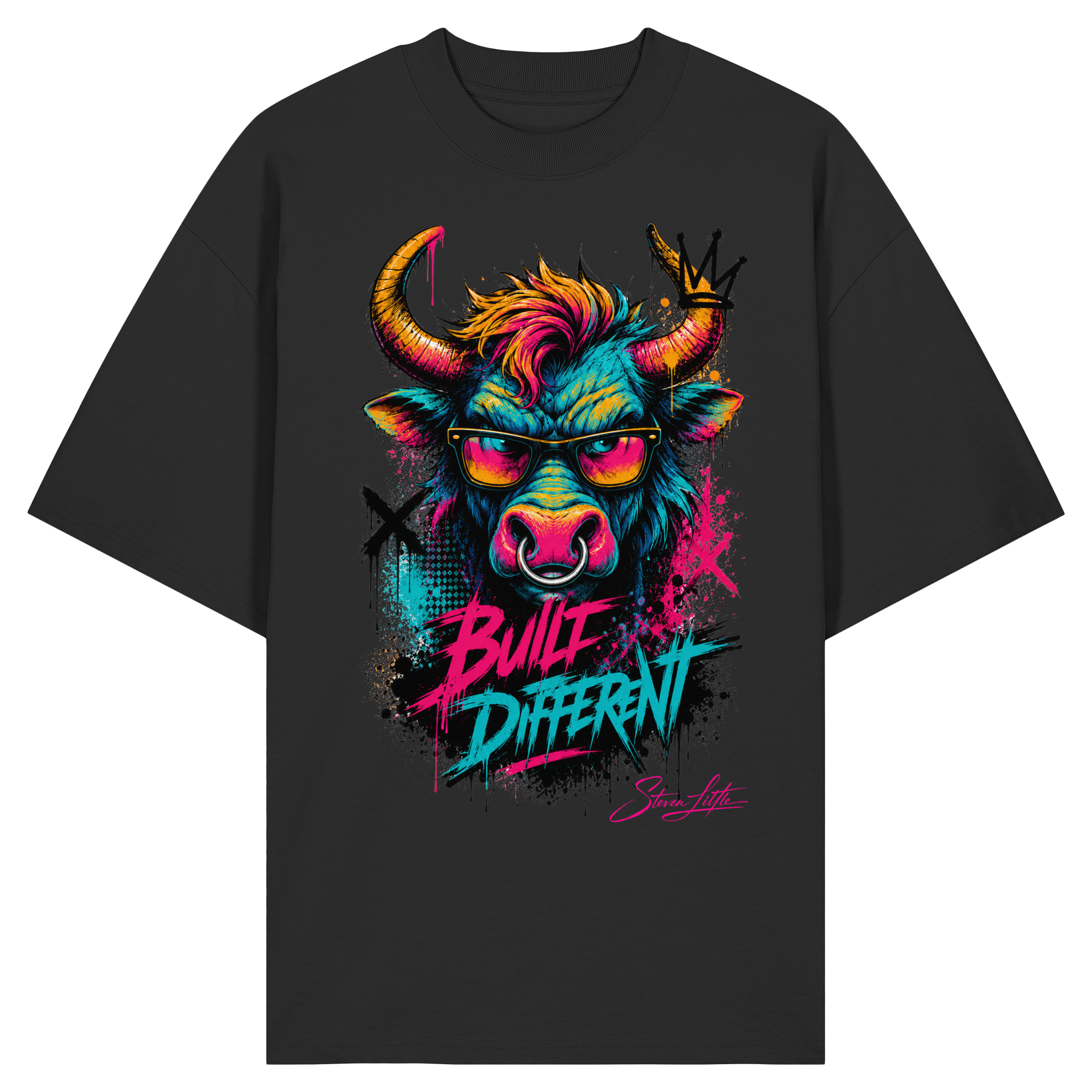 Camiseta SL Front Core - Built different| Ajuste relajado
