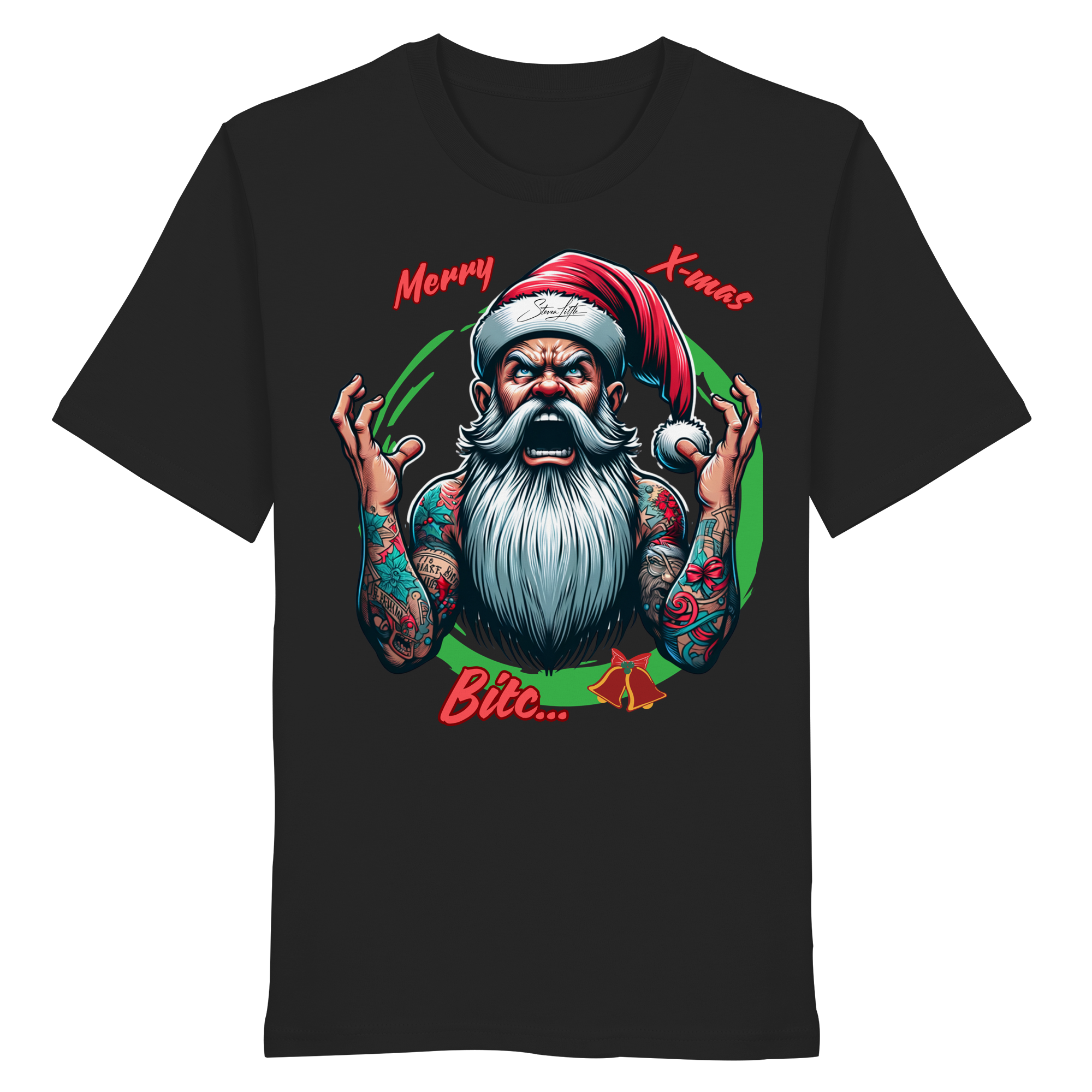 Bad Santa - Men Organic Shirt LIMITED EDITION