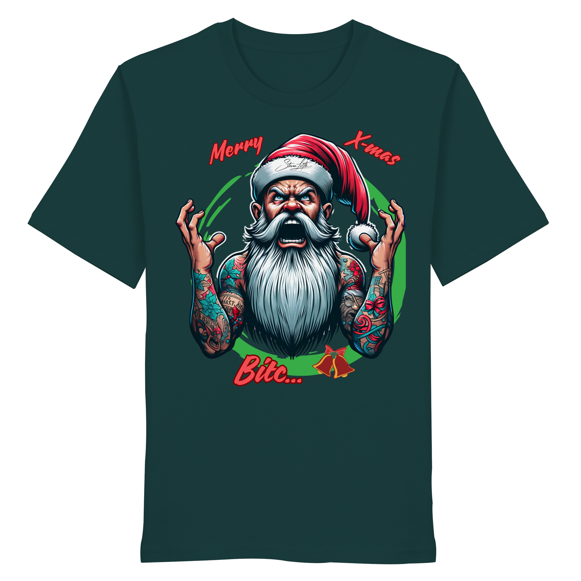 Bad Santa - Men Organic Shirt LIMITED EDITION