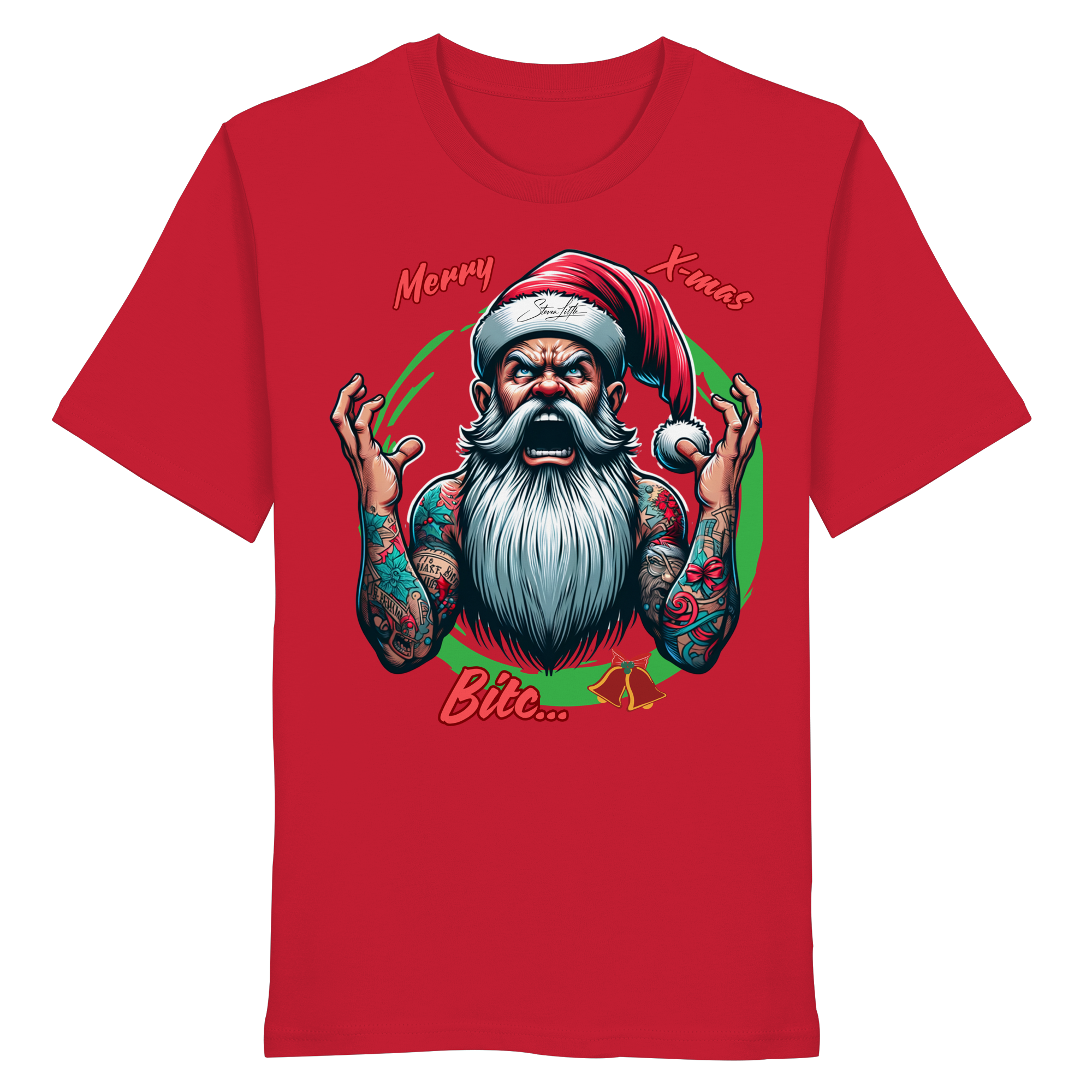 Bad Santa - Men Organic Shirt LIMITED EDITION