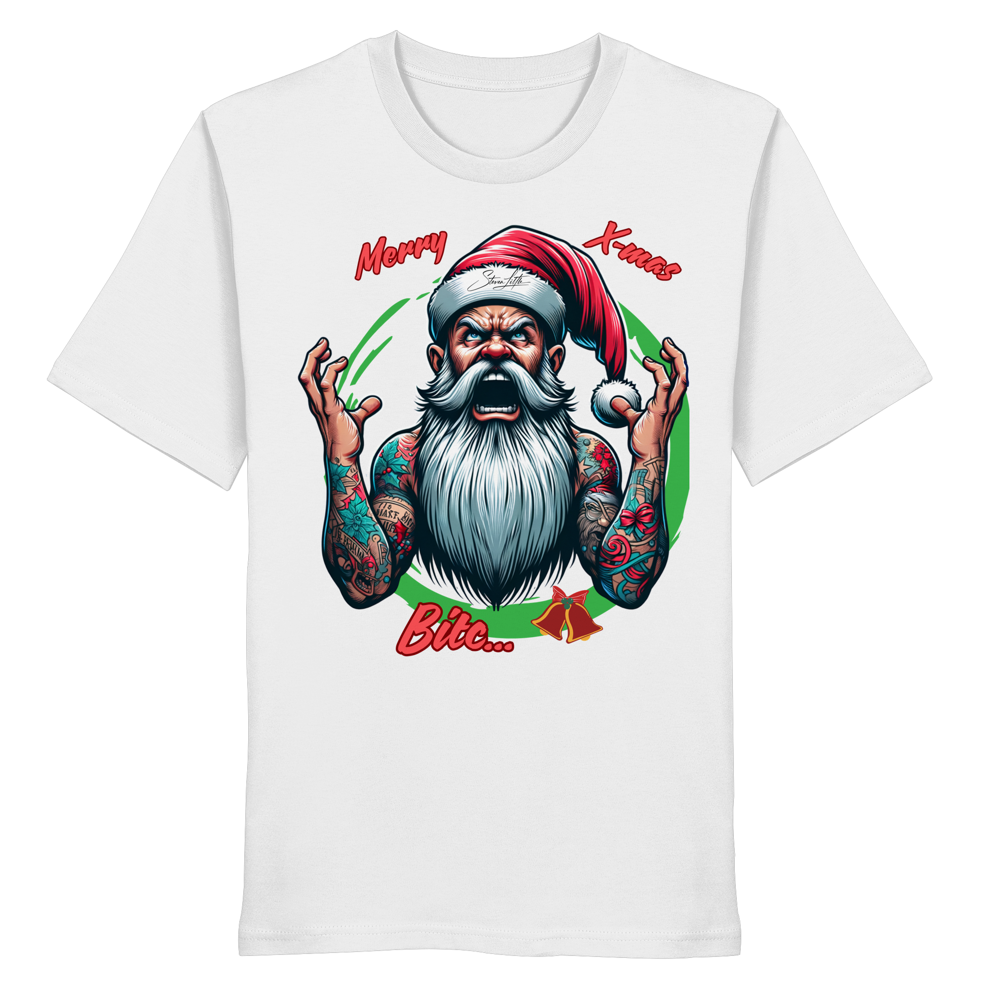 Bad Santa - Men Organic Shirt LIMITED EDITION