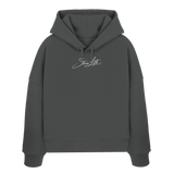 Explosion de vie - Sweat à capuche bio Boxcut pour femme