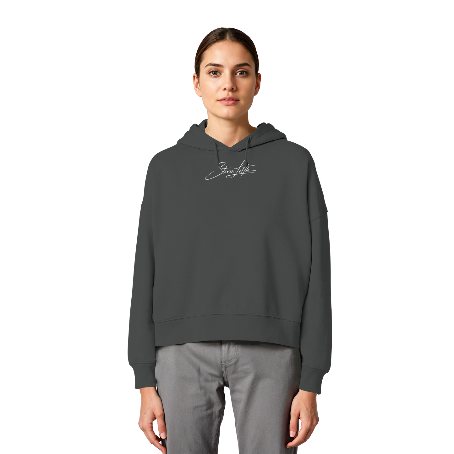 Stay Wild - Womens Organic Boxcut Hoodie
