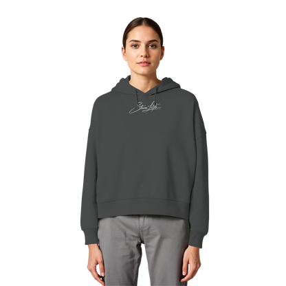 Stay Wild - Womens Organic Boxcut Hoodie