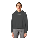 Explosion de vie - Sweat à capuche bio Boxcut pour femme