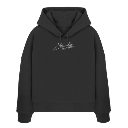 ToothBunny Terror - Womens Organic Boxcut Hoodie