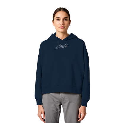 Cherry Kisses - Womens Organic Boxcut Hoodie