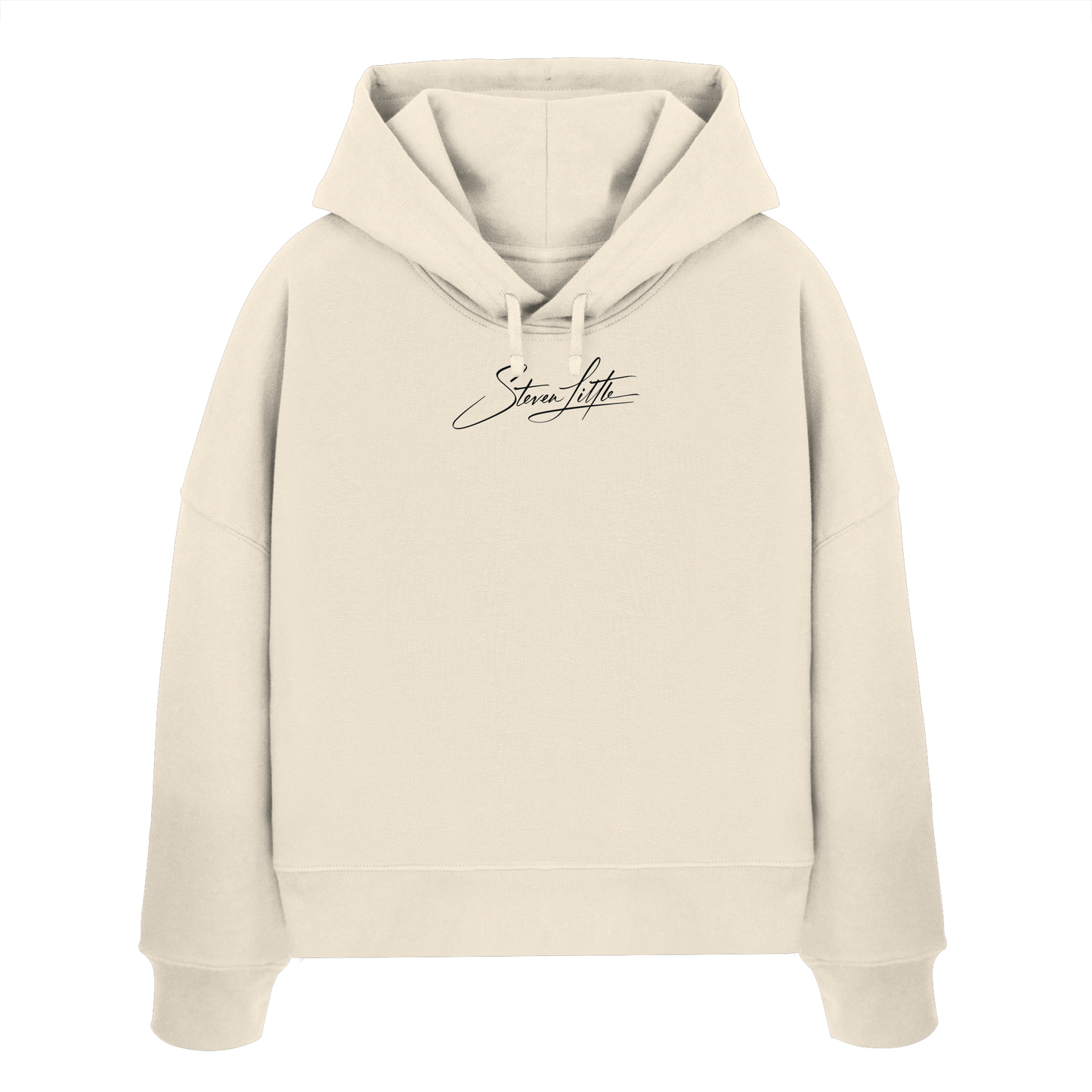 Badass Teddy - Womens Organic Boxcut Hoodie