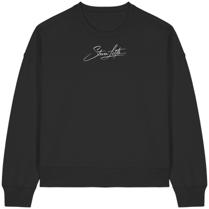 Rebel Rose - Sweat-shirt Boxcut bio pour femme
