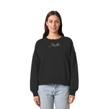 King out of Office - Womens Organic Boxcut Sweatshirt