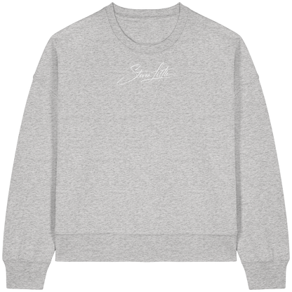 Rebel Rose - Sweat-shirt Boxcut bio pour femme
