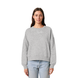 King out of Office - Womens Organic Boxcut Sweatshirt