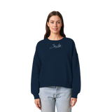 Black Beast - Womens Organic Boxcut Sweatshirt